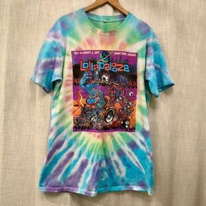 Lollapalooza Shirt Mens‎ LG Tie Dye Band Heavy Metallica 2015 Chicago Tee Kygo